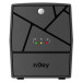 nJoy Джерело безперебійного живлення NJOY Keen 1500 (UPLI-LI150KU-CG01B) Lin.int., AVR, 4 x евро, USB, пластик
