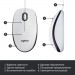 Brady Стрічка для принтера етикеток Brady Self-laminating Vinyl, 2.7 - 5.1 мм., Black on White (M21-1000-427)