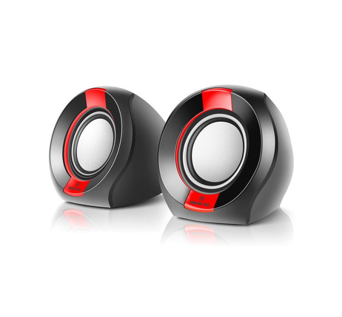 REAL-EL Акустична система REAL-EL S-50 Black/Red