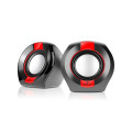 REAL-EL Акустична система REAL-EL S-50 Black/Red