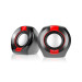 REAL-EL Акустична система REAL-EL S-50 Black/Red
