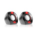 REAL-EL Акустична система REAL-EL S-50 Black/Red