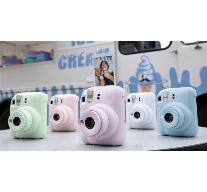 Fujifilm Фотокамера моментальной печати Fujifilm Instax Mini 12 Clay White (16806121)