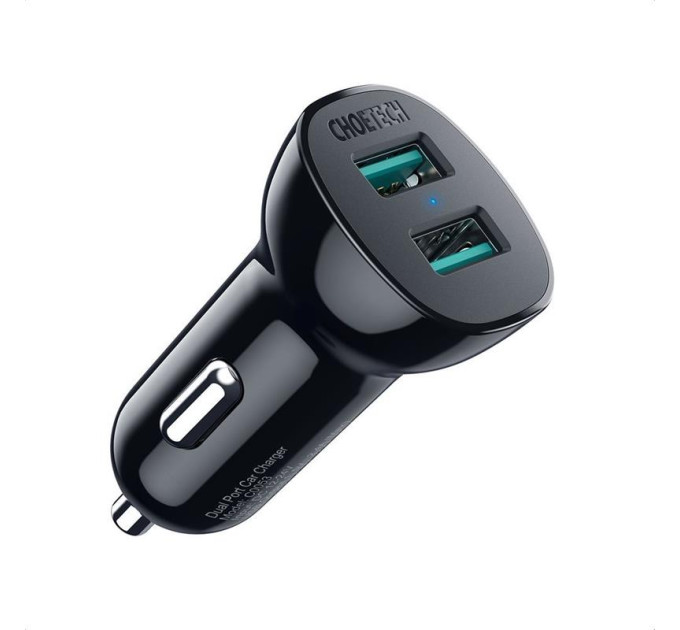Choetech Автомобильное зарядное устройство Choetech C0051 36W QC3.0 (2USBx2.4A) (C0051-V5)