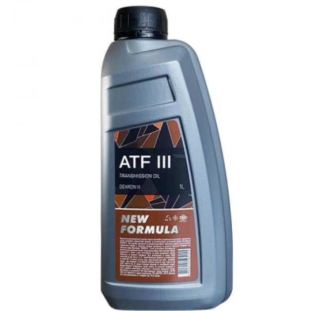 NEW FORMULA Трансмісійна олива NEW FORMULA ATF III 1л ПЕ (0,9кг) (NF196266)