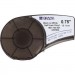 Brady Стрічка для принтера етикеток Brady Self-laminating Vinyl, 2 - 3 мм., Black on White (M21-750-427)