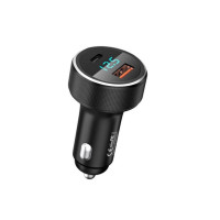 Автомобильное зарядное устройство Remax RCC-215 Salo (2xUSB, 4.5A) Black (6972174159294)