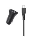 SkyDolphin Автомобильное зарядное устройство SkyDolphin SZ09V (2USB, 3.4A) Black (AZP-000111) + кабель microUSB