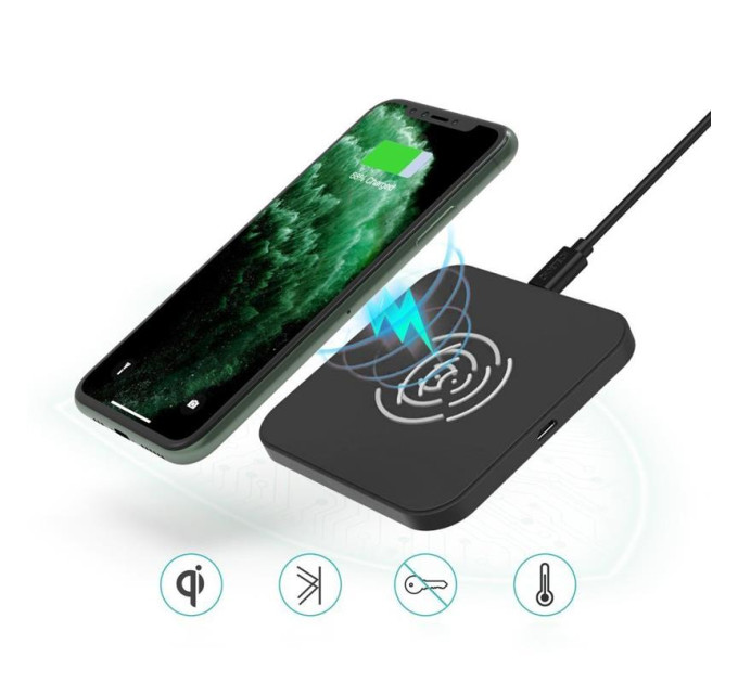 Choetech Беспроводное зарядное устройство Choetech T511-S 10W Black
