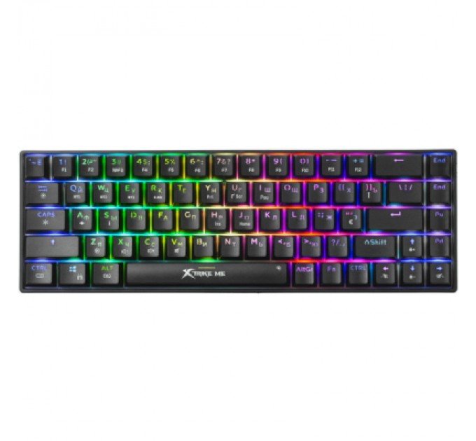 Xtrike ME Клавіатура Xtrike ME GK-995W RGB Wireless/Bluetooth UA Black (GK-995WBKUA)