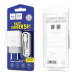 HOCO Зарядное устройство Hoco C72A Glorious (1USB, 2.1А) White (6931474713018) + кабель Type-C