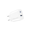 Promate Зарядное устройство Promate BiPlug-2 White