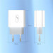 SkyDolphin Зарядное устройство SkyDolphin SC20 PD+QC3.0 (2USB, 3A) White (SDMZP-000121)