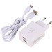 SkyDolphin Зарядное устройство SkyDolphin SC30T (2USB, 2.1A) White (SDMZP-000113) + кабель Type-C