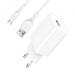 SkyDolphin Зарядное устройство SkyDolphin SC36V (1USB, 2.4A) White (SDMZP-000118) + кабель microUSB