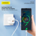 Foneng Мережевий зарядний пристрій Foneng EU52-CH PD 30W (1xUSB, 1xType-C) White