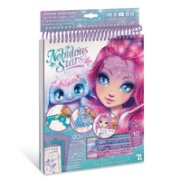 Набір для творчості Nebulous Stars Скетчбук Кристалія. Мотиви самоцвітів (11140)