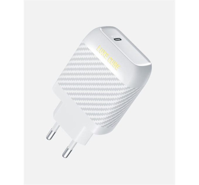 Luxe Cube Сетевое зарядное устройство Luxe Cube Dynamic 18W (1USBх3A) White (4446689880643)