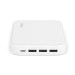 Ttec Сетевое зарядное устройство Ttec SmartCharger Quattro GaN USB-C/USB-A 65W White (2SCG02B)