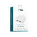 Ttec Сетевое зарядное устройство Ttec SmartCharger Quattro GaN USB-C/USB-A 65W White (2SCG02B)