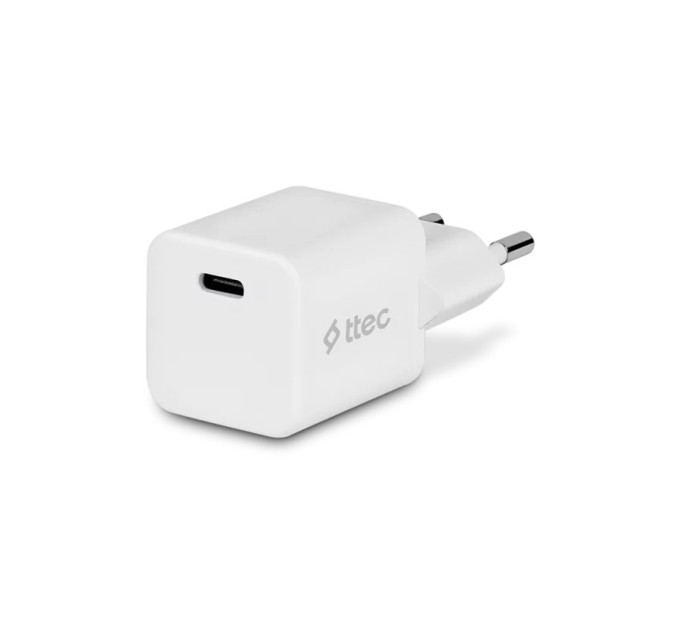 Ttec Сетевое зарядное устройство Ttec SmartCharger USB-C /20Вт White (2SCP01B)