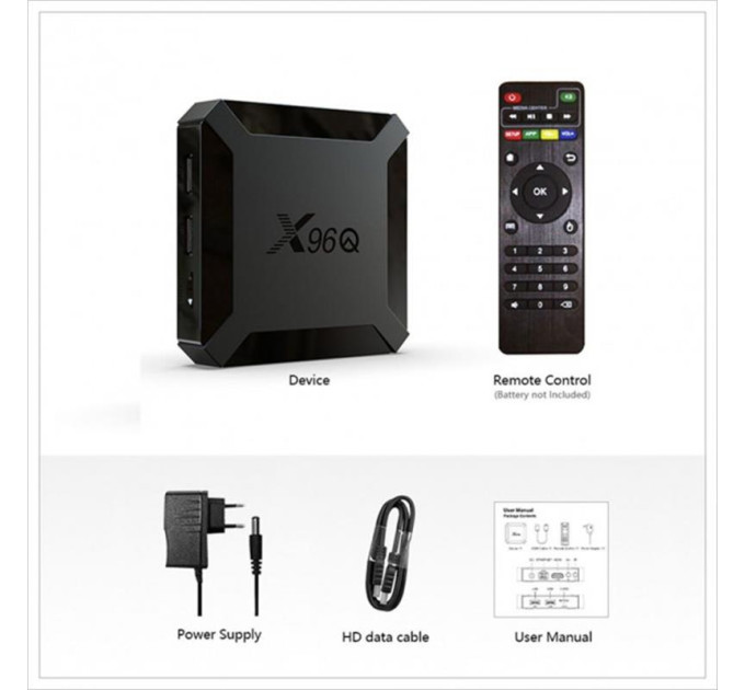 X96Q HD медиаплеер X96Q Android (AllwinnerH313/2GB/16GB)