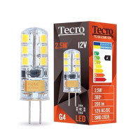 Лампа светодиодная Tecro 2.5W G4 4100K (TL-G4-2.5W-12V)