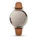 Garmin Смарт-годинник Garmin Lily 2 Cream Gold with Tan Leather Band (010-02839-60)