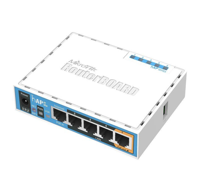 Mikrotik Маршрутизатор Mikrotik hAP ac lite (RB952UI-5AC2ND)