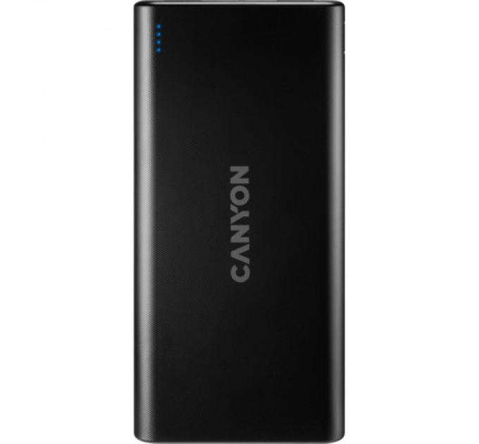 Canyon Батарея універсальна Canyon PB-106 10000mAh Input 5V/2A, Output 5V/2.1A(Max) (CNE-CPB1006B)