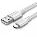 Ugreen Дата кабель USB 2.0 AM to Type-C 1.0m US287 White Ugreen (60121)