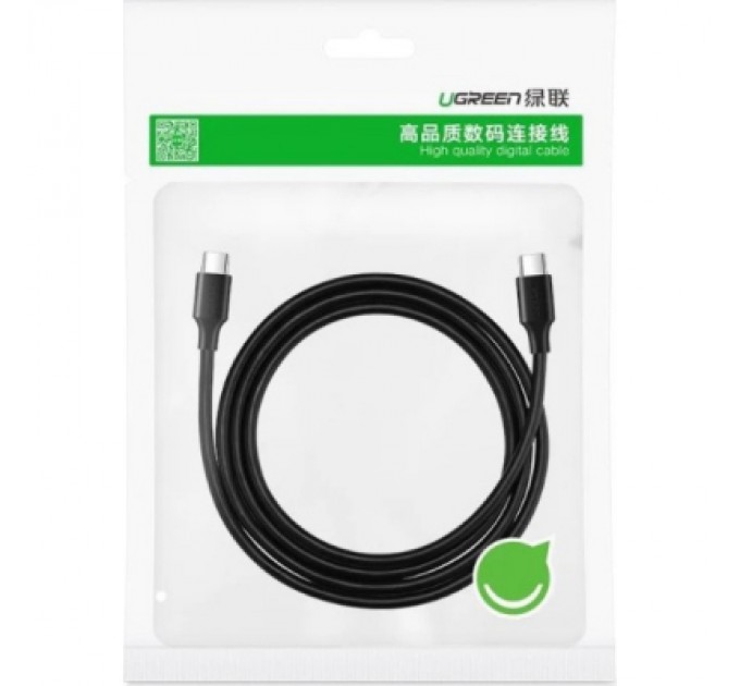 Ugreen Дата кабель USB-C to USB-C 0.5m US286 3A (Black) Ugreen (50996)