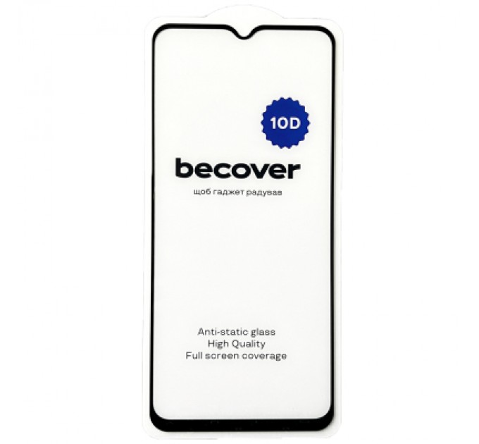 BeCover Скло захисне BeCover Samsung Galaxy A14 4G SM-A145/A14 5G SM-A146 10D Black (711518)