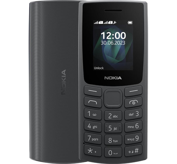 Nokia Мобільний телефон Nokia 105 2023 Dual Sim Charcoal