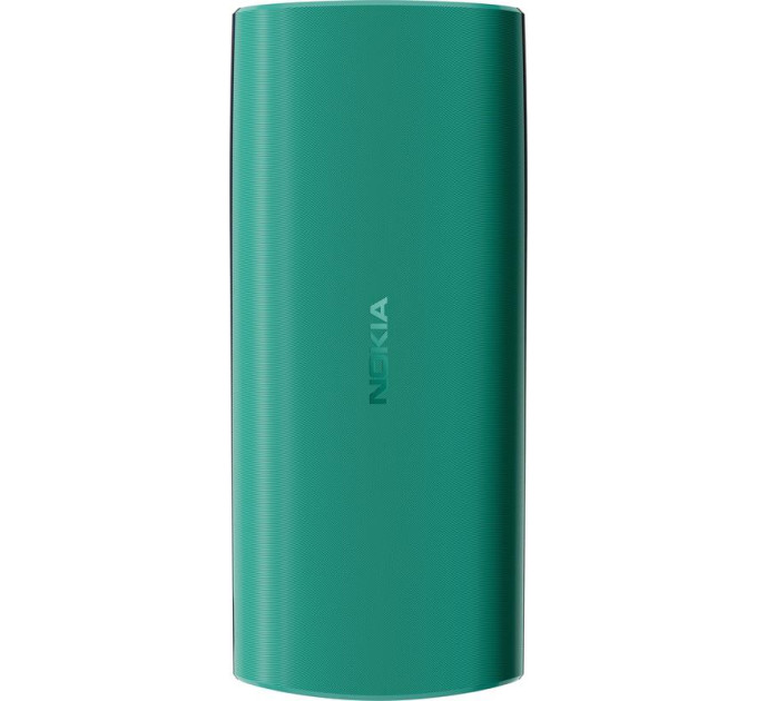 Nokia Мобильный телефон Nokia 106 2023 Dual Sim Green; 1.77" (160x120) TFT / клавиатурный моноблок / ОЗУ 4 МБ / 4 МБ встроенной + microSD до 32 ГБ / без камеры / 2G (GSM) / 115.1x49.4x14.5 мм, 79.4 г / 1000 мАч / зеленый