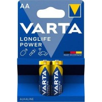 Батарейка Varta AA Longlife Power лужна * 2 (04906121412)