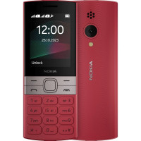 Мобильный телефон Nokia 150 2023 Dual Sim Red; 2.4" (320x240) TFT / клавиатурный моноблок / ОЗУ 4 МБ / 4 МБ встроенной + microSD до 32 ГБ / камера 0.3 Мп / 2G (GSM) / 130.95x50.6x15.15 мм, 106.3 г / 1450 мАч / красный