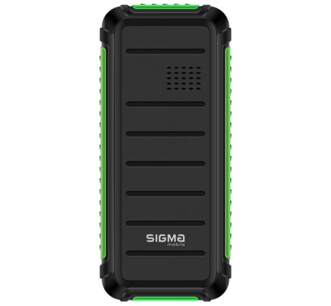 Sigma mobile Мобiльний телефон Sigma mobile X-style 18 Track Dual Sim Black/Green