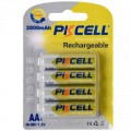 PkCell Акумулятор PkCell AA R6 NiMH 2800mAh * 4 (PC/AA2800-4B)