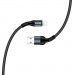 ColorWay Дата кабель USB 2.0 AM to Lightning 1.0m nylon black ColorWay (CW-CBUL045-BK)