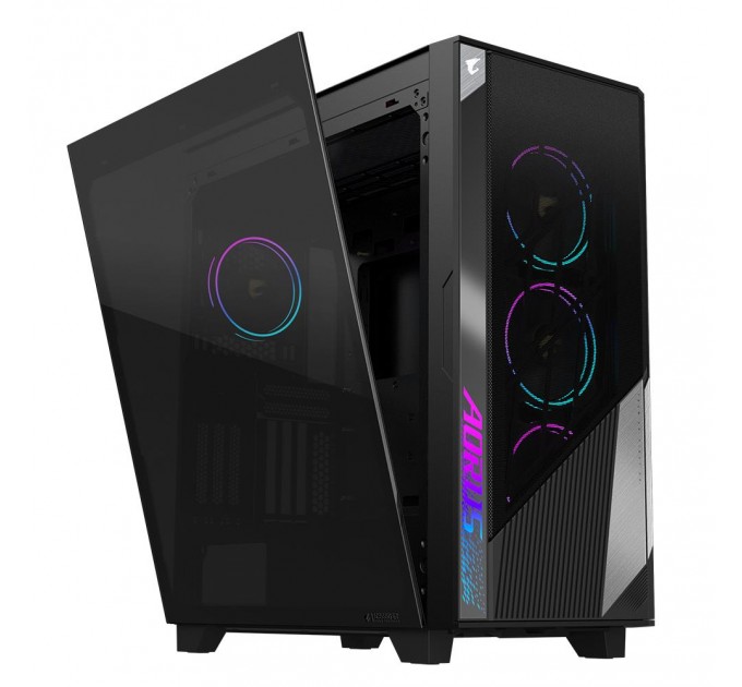 GIGABYTE Корпус EATX W/O PSU GB-AC500G ST BLACK GIGABYTE