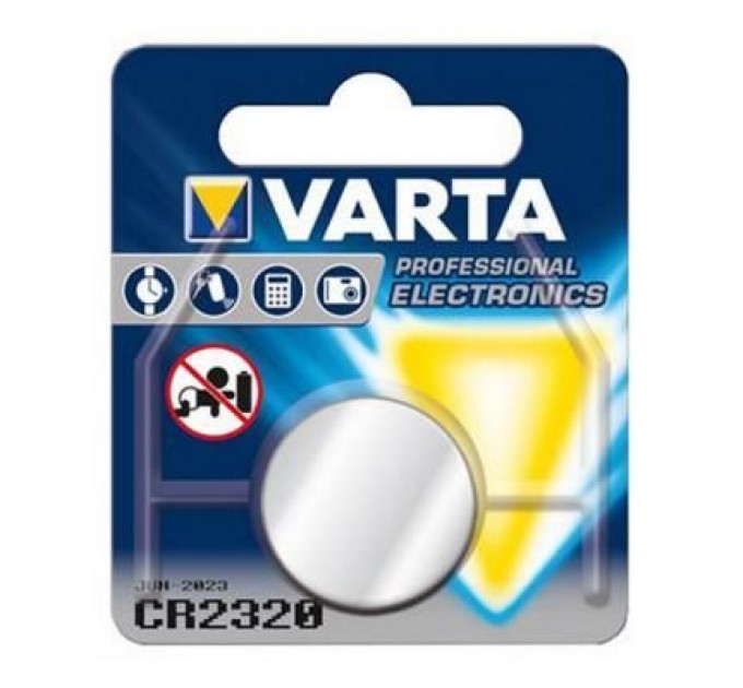 Varta Батарейка Varta CR 2320 Lithium * 1 (6320101401)