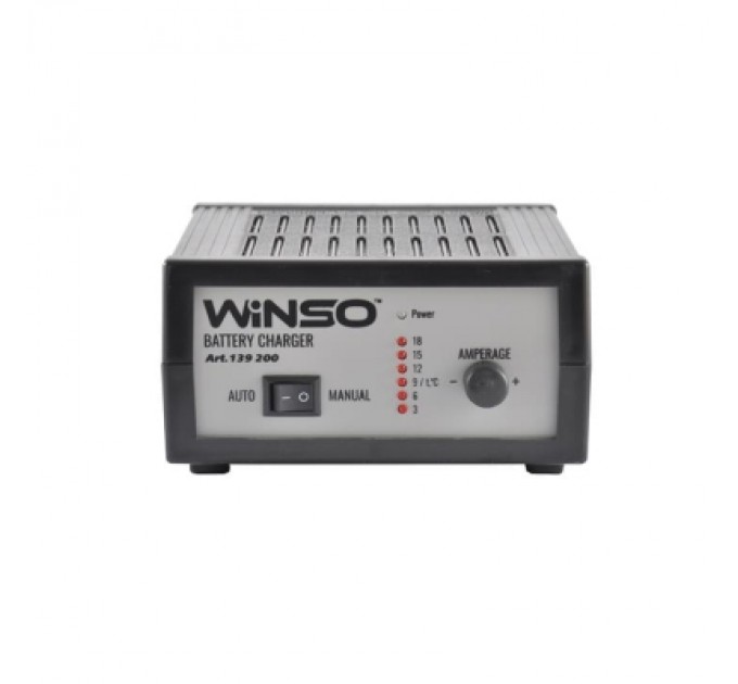 WINSO Зарядний пристрій для автомобільного акумулятора WINSO 139200