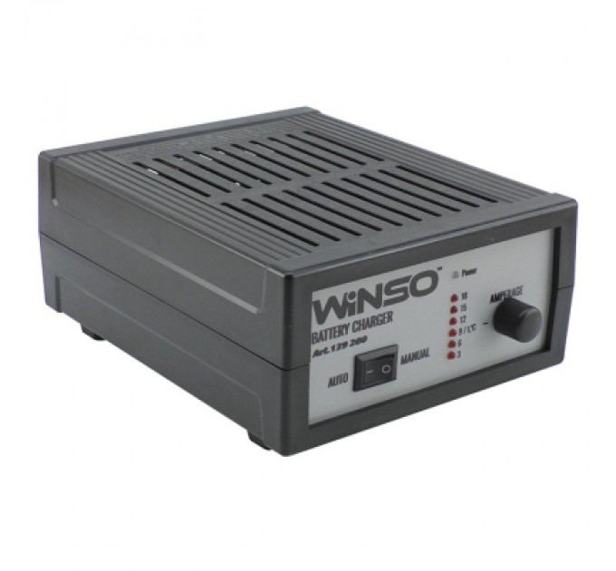 WINSO Зарядний пристрій для автомобільного акумулятора WINSO 139200