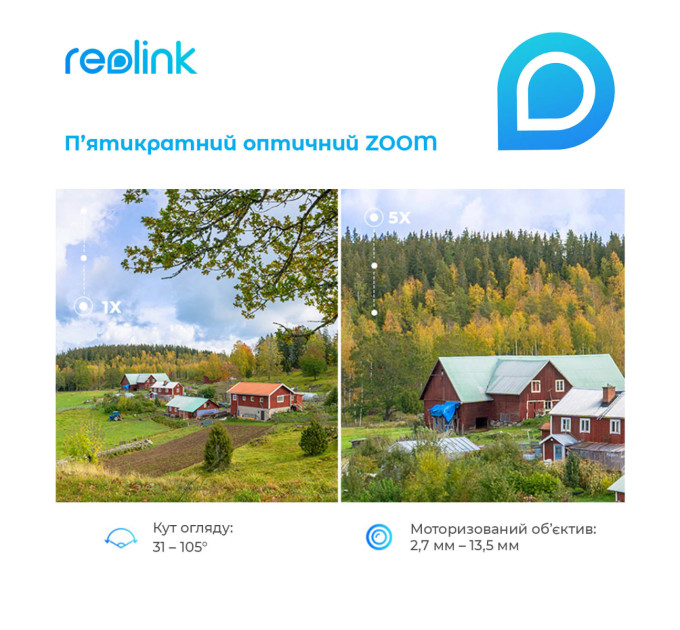 Reolink IP камера Reolink P430 (RLC-811A)