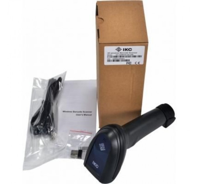 ІКС Сканер штрих-коду ІКС 5208RC/2D wireless USB, without cradle black (ІКС-5208RC-BT-2D-USB)
