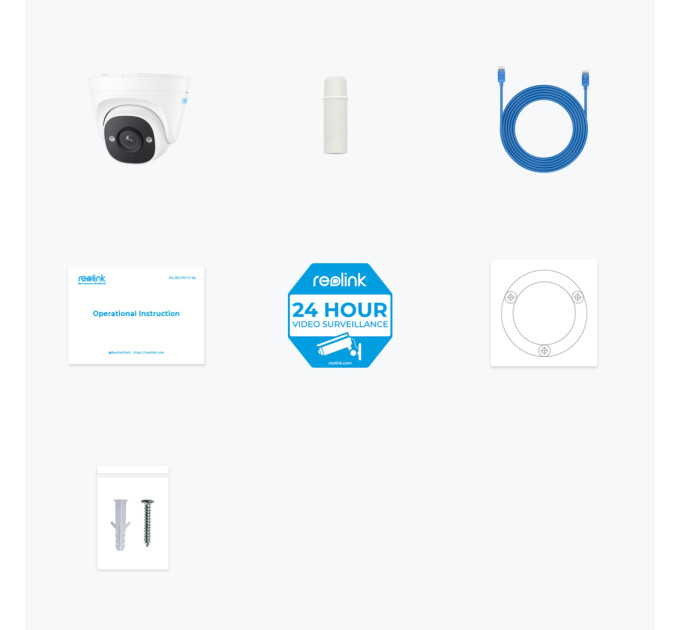 Reolink IP камера Reolink P324 2.8 mm (RLC-520A)