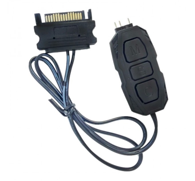 Zezzio Модуль управління підсвічуванням Zezzio Контролер керування Zezzio ARGB 3-Pin 5V/SATA (Zezzio ARGB controller Sata) (Zezzio ARGB 3-Pin 5V/SATA)