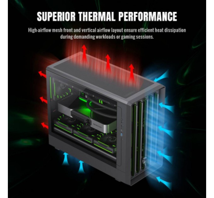 Gamemax Корпус Gamemax Claw 360 BK