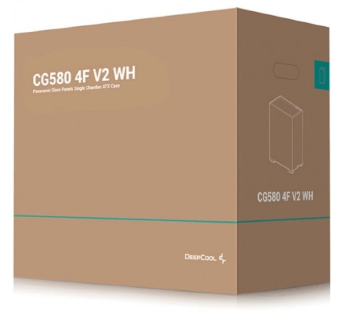 Deepcool Корпус Deepcool CG580 4F WH V2